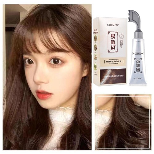 1x Crema Colorante Frutta Nera, Creme Coloranti Capelli Neri Naturali, Tintura Capelli Mancante UK Nuova - Foto 9 di 14