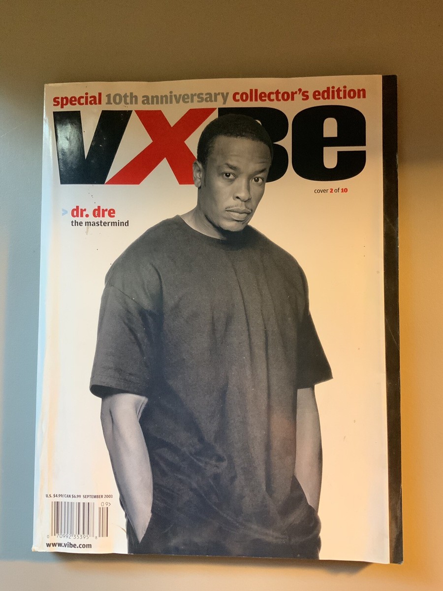 Vibe Magazine September 2003 Dr. Dre 10th Anniversary Collector's