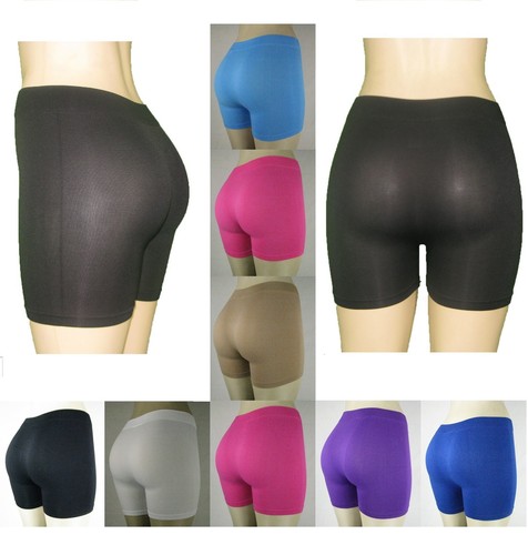 New Sexy Women Seamless Spandex Shorts 