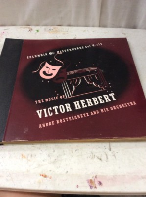 Old Time Record Columbia Masterworks Set M-415 The Music Of Victor Herbert