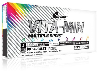 OLIMP Vita-Min Multiple Sport 60/120/180 Capsules Vitamins Minerals Multi