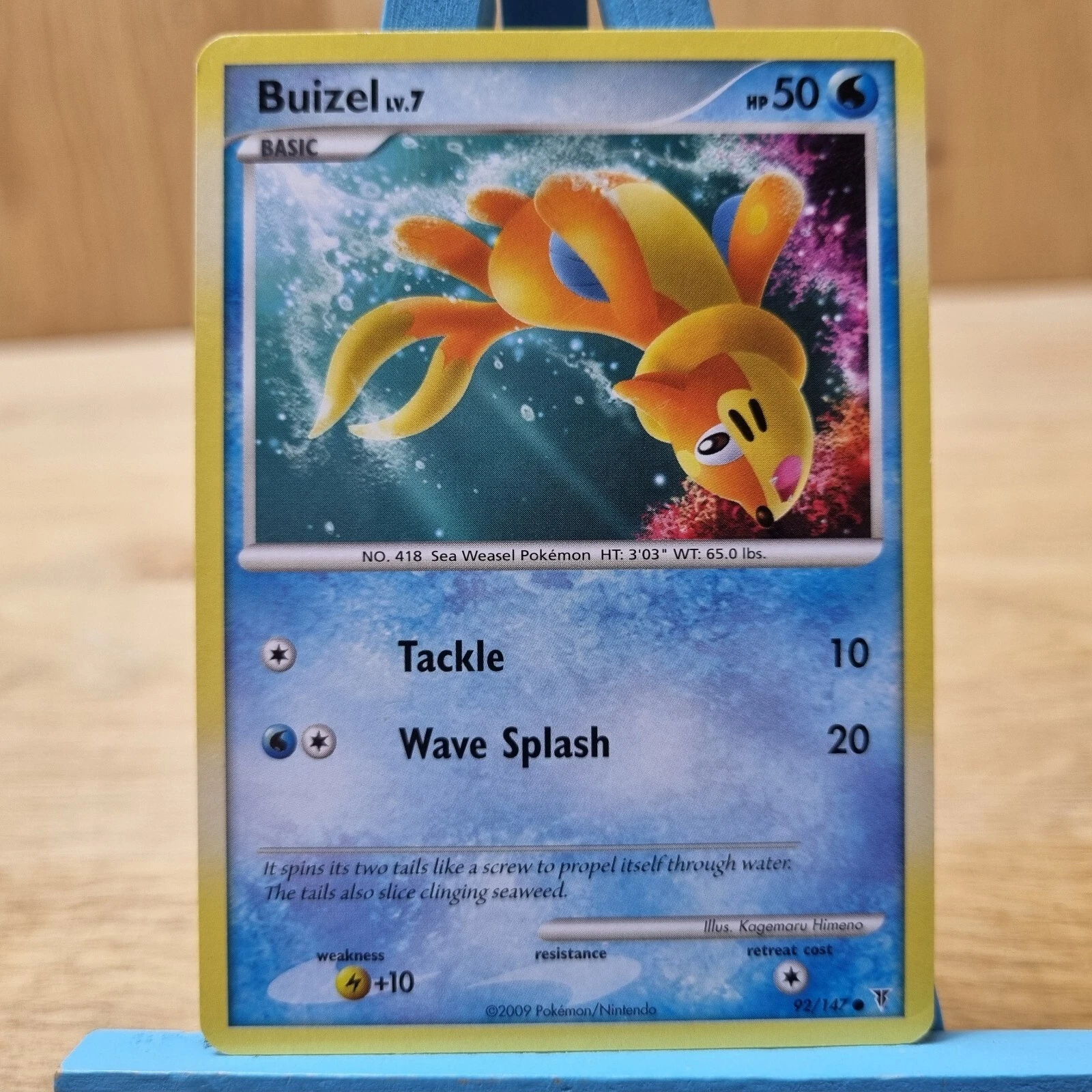 Buizel 92/147 Supreme Victors Pokemon Card