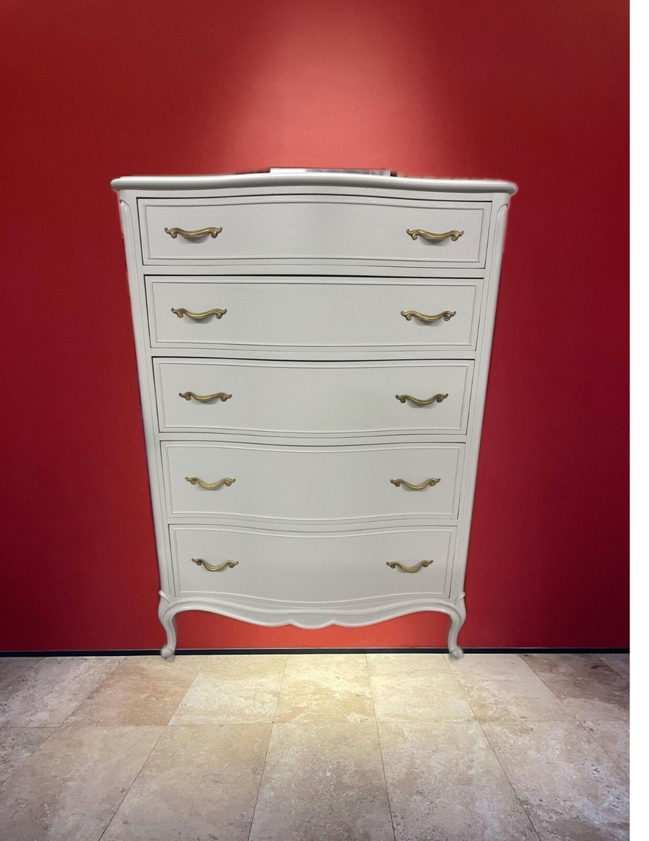 Vintage Drexel Touraine Chest Of Drawers French Provincial Tall