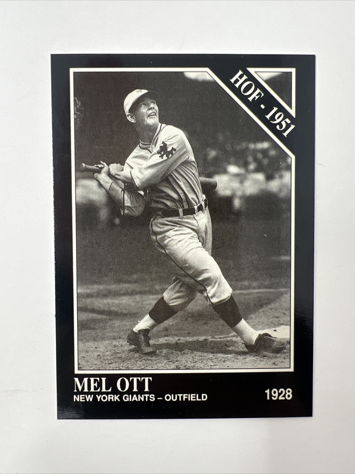 1991 Conlon Collection TSN #7 Mel Ott