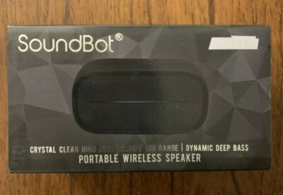 SoundBot SB572 HD Bluetooth Wireless Speaker Up To 8hrs Playback Time