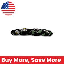 Twisted Sunflower Fabric Headband Floral Design