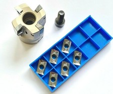 90° Messerkopf  D40-Z=4-16 mit IK + APKT 160408-AL (K10-K15) für ALU, NE-Metalle