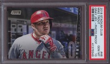 2018 Stadium Club 48 Mike Trout Photographers Proof PSA 10 Gem Only 7 Made Pop 1