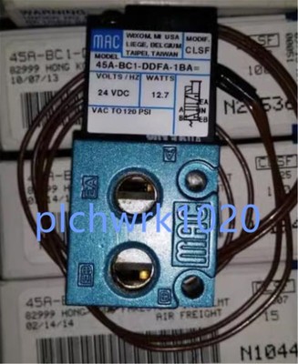 1 PCS NEW IN BOX MAC Solenoid Valve 45A-BC1-DDFA-1BA #F4