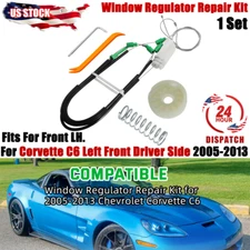 Window Regulator Repair Kit Left Front Driver Side For 2005-2013 Corvette C6 US