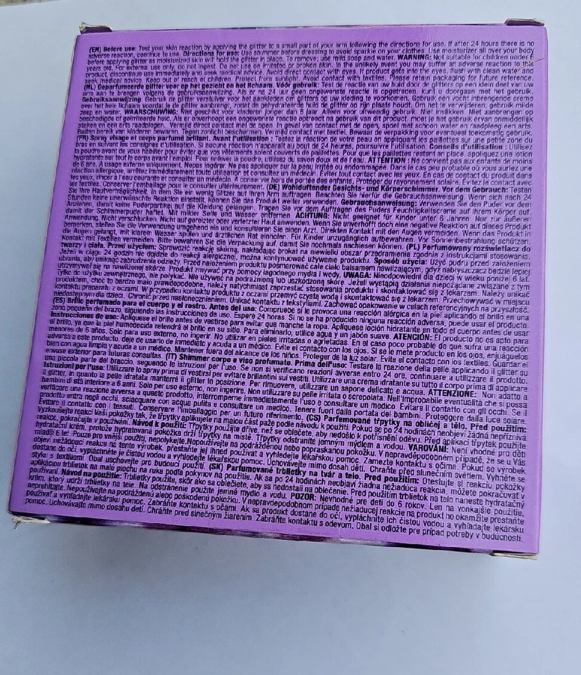 Smile Sparkles &Shine Gesicht & Körper Schimmer Staub - Bild 2 von 2