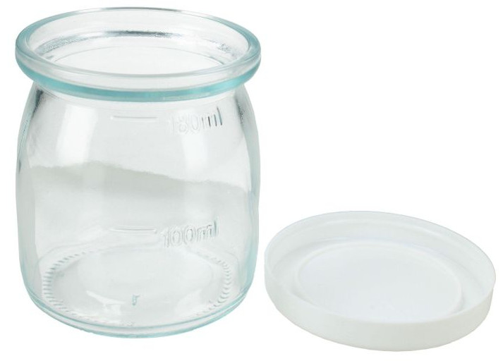 ARIETE Tarro Vaso Contenedor De Vidrio Para Máquina De Yogur Yogurella 617