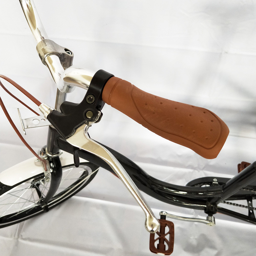 20" Adult Tricycle 3 Wheel Single Speed Bicycle & Basket Black eBay