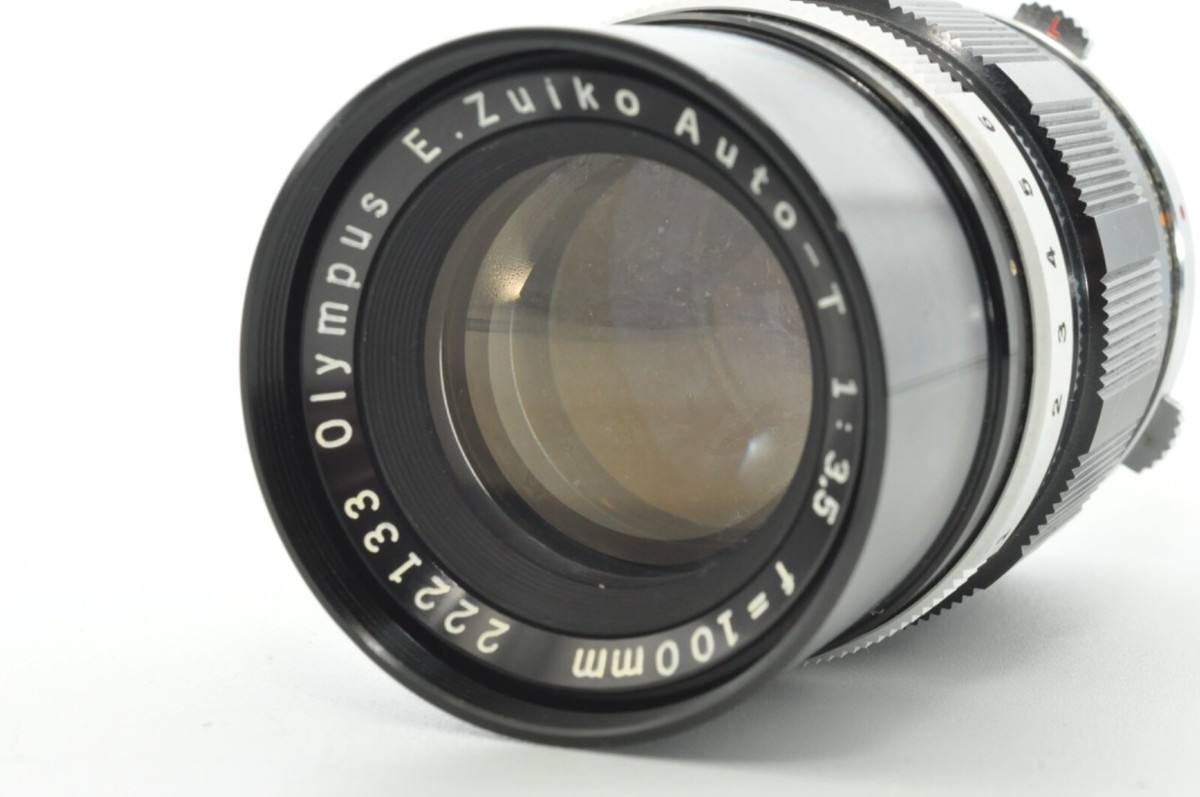 Olympus オリンパス E.Zuiko Auto-T 100mm F3.5 Excellent+++】POlympus E.Zuiko Auto-T 100mm f3.5 MF Lens for Pen F