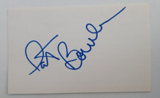 Pat Bowlen, SIGNED 3x5 Index Card - Denver Broncos Owner, HOF (Died 2019) - Rare