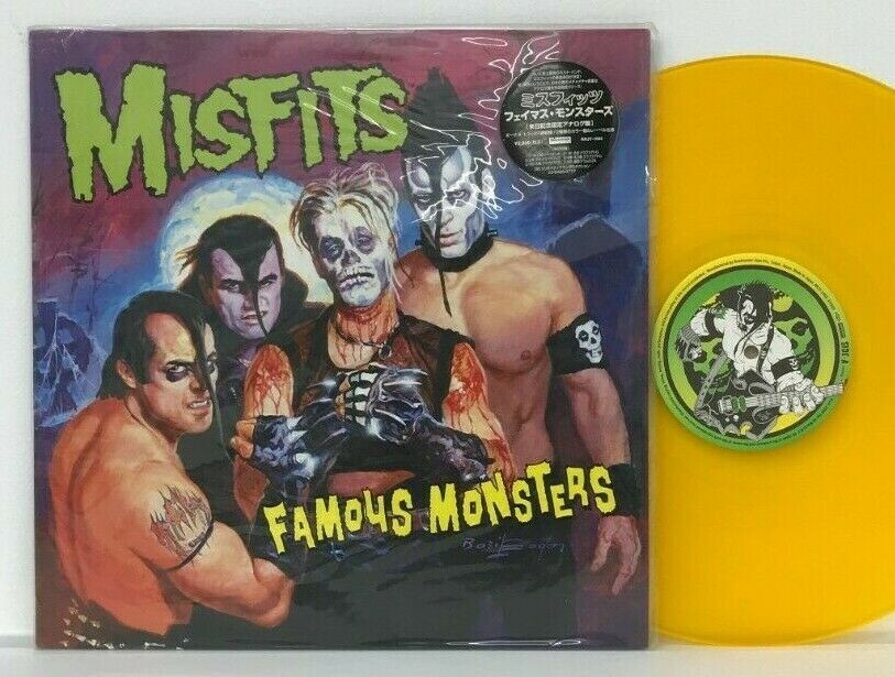 Misfits famous monsters レコード 限定2000枚 LP Misfits