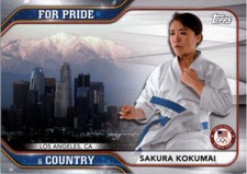 2021 Topps U.S. Olympic Team For Pride and Country #PC11 Sakura Kokumai - NM-MT