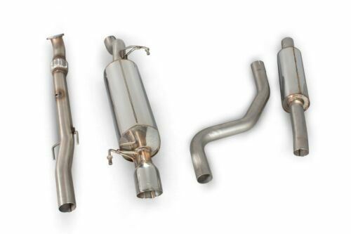 Scorpion Exhaust Res Cat-Back Vauxhall Corsa D 1.0/1.2/1.4 2006-2014