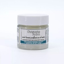 Christophe Robin Cleansing Purifying Scrub With Sea Salt - 40ml / 1.35 oz - NEW