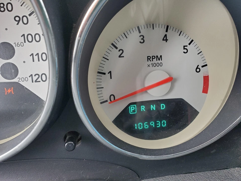 Panel interior de la puerta trasera derecha derecha (gris pizarra oscuro) Dodge Caliber 2009 Foto 4 de 4