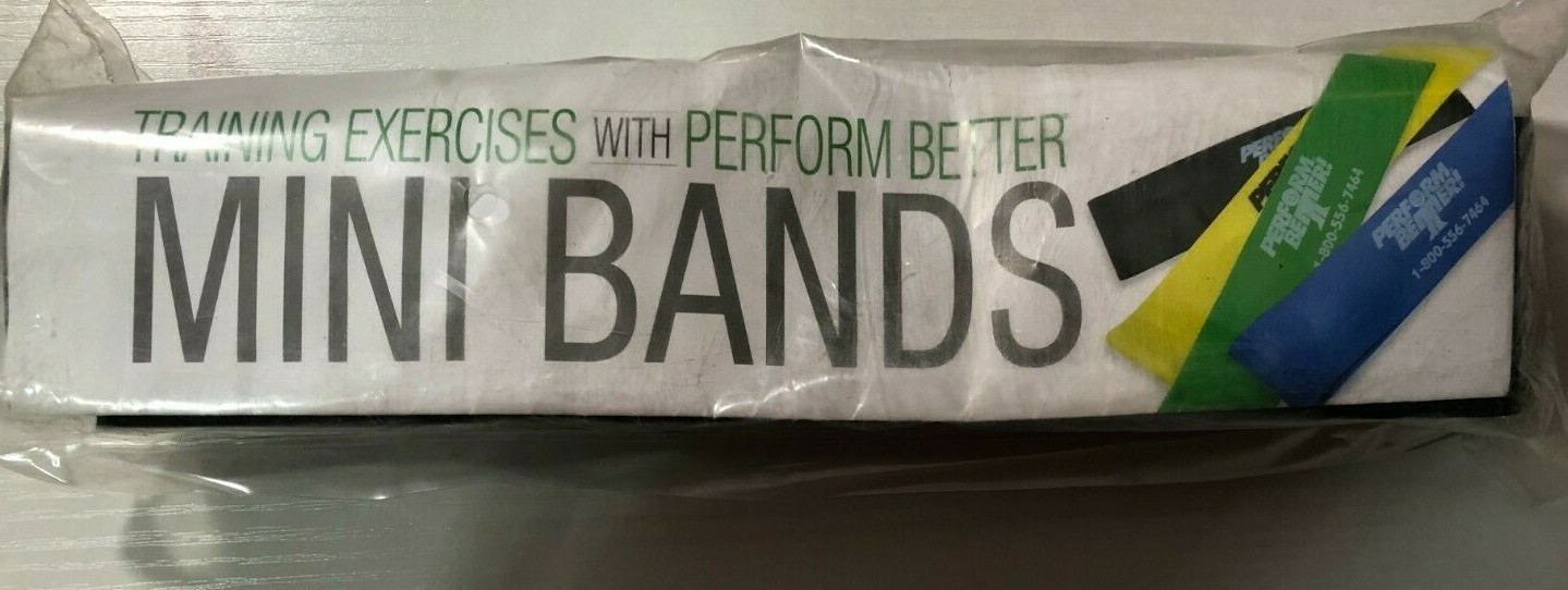 Perform Better - MINI RESISTANT BAND - Black - Extra Heavy -