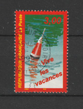 Timbre français oblitéré  vive les vacances YT 3243  1999