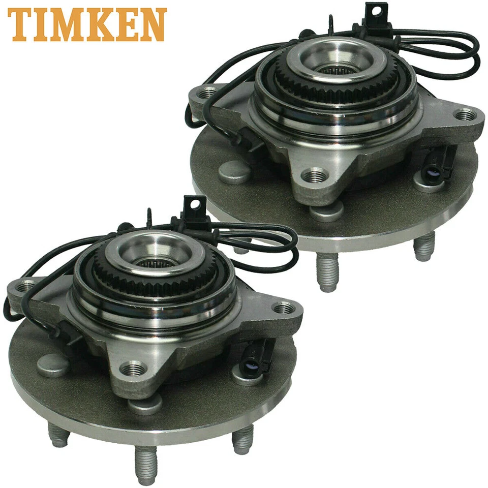 Conjunto de cojinetes y bujes de rueda delantera 4x4 Timken para Lincoln Navigator 2003-2006 Foto 2 de 4