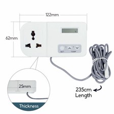 2000W Digital Temperature Controller Heater Cooling Homebrew Beer Wine Brewing M