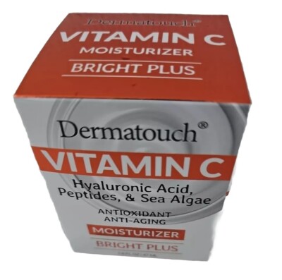 Dermatouch Vitamin C + Hyaluronic Acid Peptides & Sea Algae Antioxidant 1.7 oz