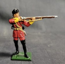 W.Britain Redcoats 47049 British Light Company Standing Firing - Britains