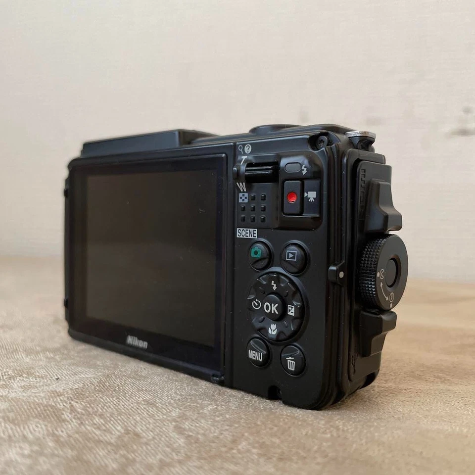 Nikon COOLPIX AW130 Digital Camera W. 5x Zoom Lens Orange - Image 2 of 2