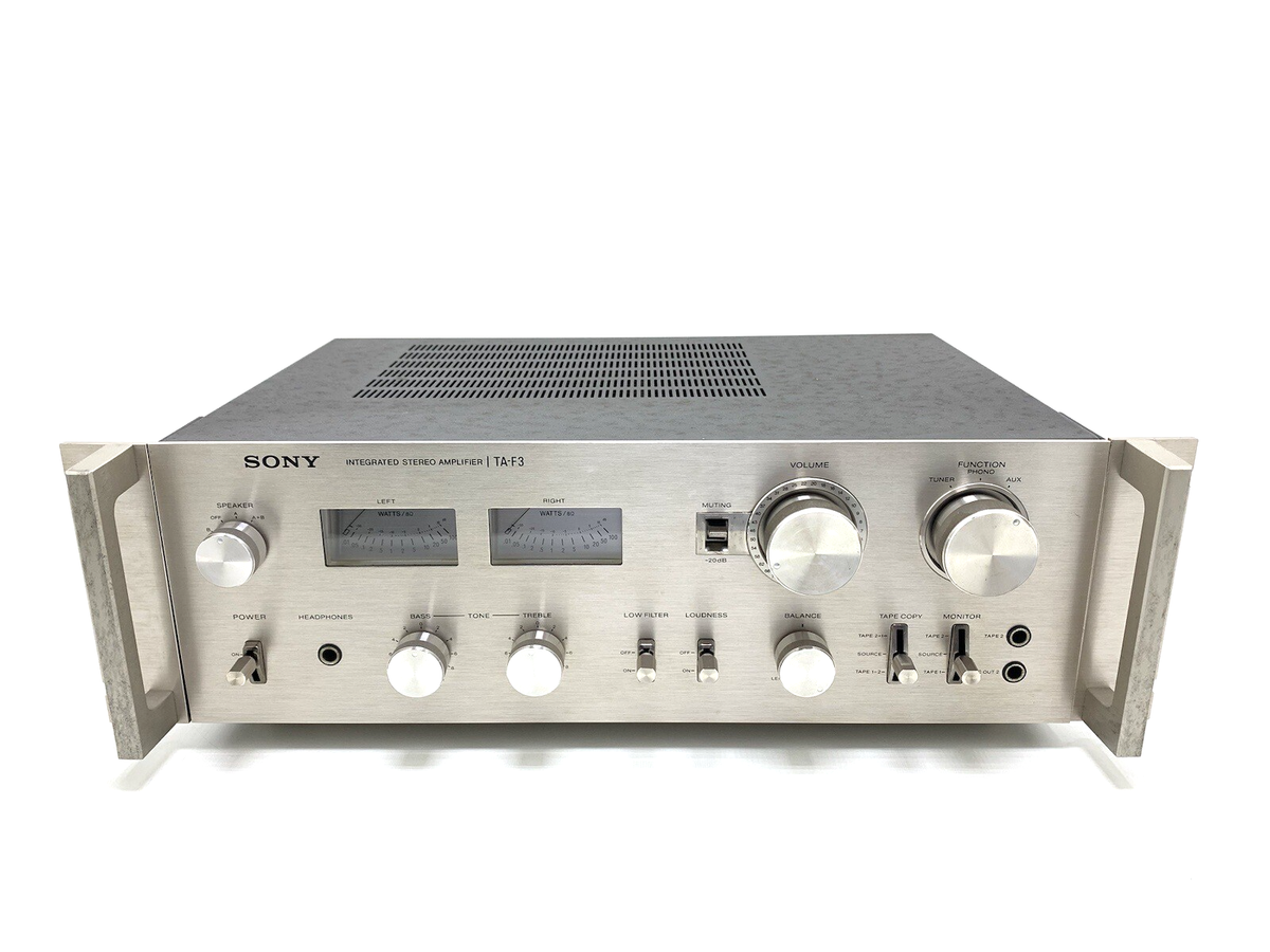 SONY TA-F3 ソニー プリメインアンプ ビンテージ SONY TA F3 Integrated Stereo Amplifier 50 + 50 Watts RMS