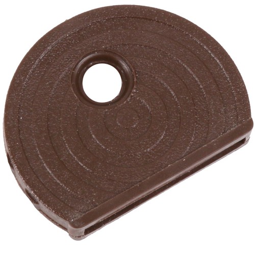 BROWN KEY CAPS Colour Code Lock Fits Yale Front Back Door ID Tag Marker Cover - Picture 2 of 2