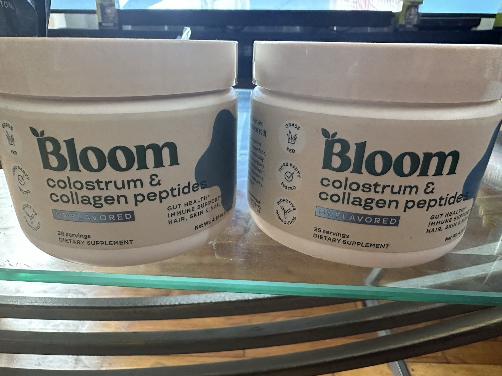 New! Bloom Colostrum & Collagen Peptides - Unflavored 4.16 oz 118 g Exp 06/2027