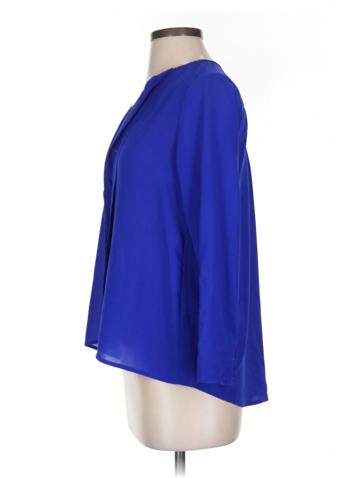 H&M Women Blue 3/4 Sleeve T-Shirt 2 thumbnail 4