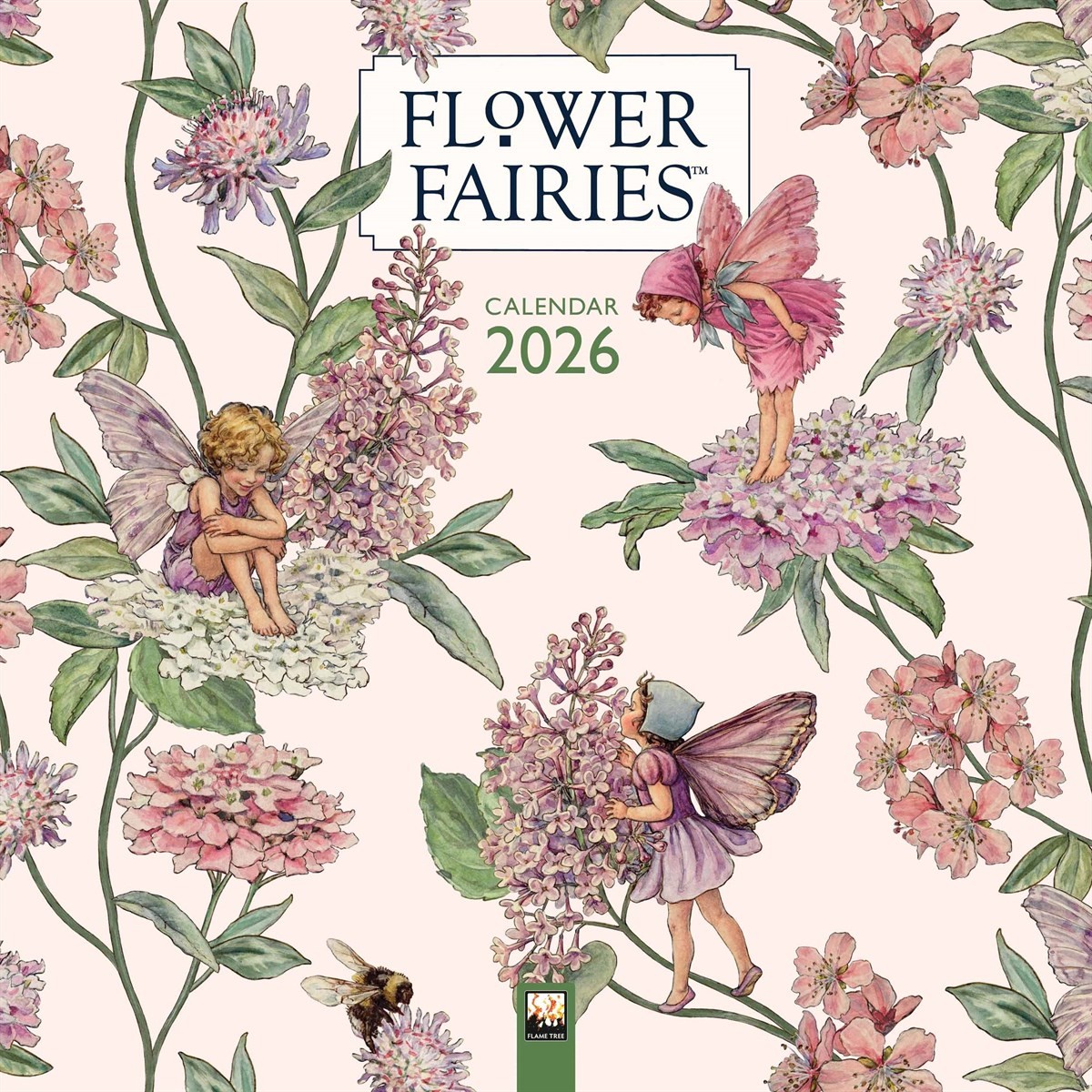 Flower Fairies Calendar 2026, Wall Calendars, Month To View, Art, Gift