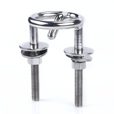 Marinebaby Marine 316 Stainless Steel Transom Mount Ski Tow Hook for Boats,Ka...