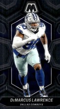 DeMarcus Lawrence 2024 Panini Mosaic #61 Cowboys NFL READ FREE SHIP AutographDen