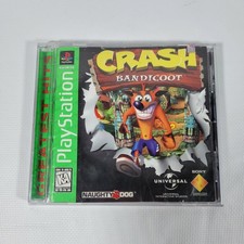 CRASH BANDICOOT SONY PlayStation 1 PS1 GREATEST HITS VERSION COMPLETE WORKING