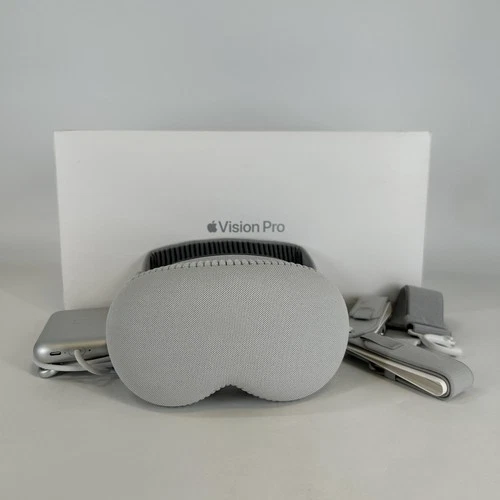 Apple Vision Pro VR Headset 1TB w/  Light Seal-33W/Dual Loop Band-M - Excellent