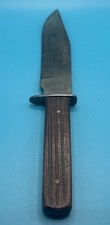 Vintage Sabre Original Bowie Knife- No. 631 Pakistan with Sheath 6  Blade Read
