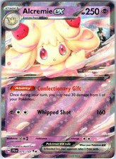 Alcremie ex 075/159 Double Rare Journey Together Pokemon Holo Near Mint