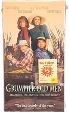 Grumpier Old Men VHS Tape 1996 Comedy  T102 