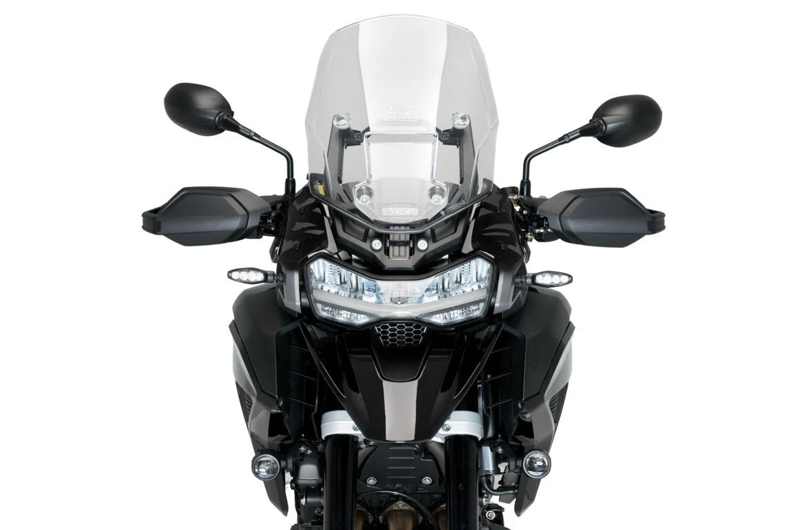 Puig Front Upper Deflectors | Dark Smoke | Triumph Tiger 1200