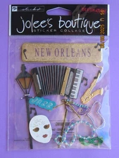 Jolee’s Boutique Destination New Orleans Sticker Collage