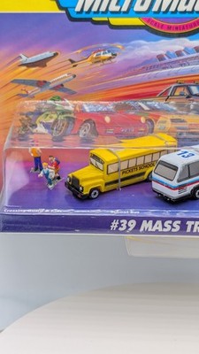 Micro Machines #39 Mass Transit Collection 1996 Galoob 75030 NEW