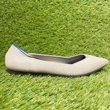 Rothy's The Point Womens Size 6.5 Gray Casual Classic Slip On Ballet Flats Shoes