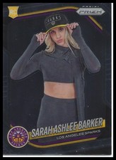 2025 Panini Prizm WNBA Sarah Ashlee Barker #142 Los Angeles Sparks (RC)