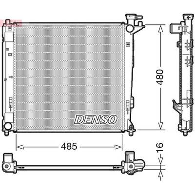 DENSO DRM41008 KÜHLER WASSERKÜHLER MOTORKÜHLER 253102Y000 NEU