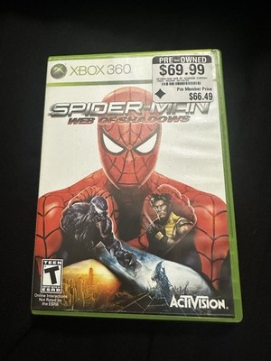 Spider-Man: Web of Shadows (Microsoft Xbox 360, 2008) CIB